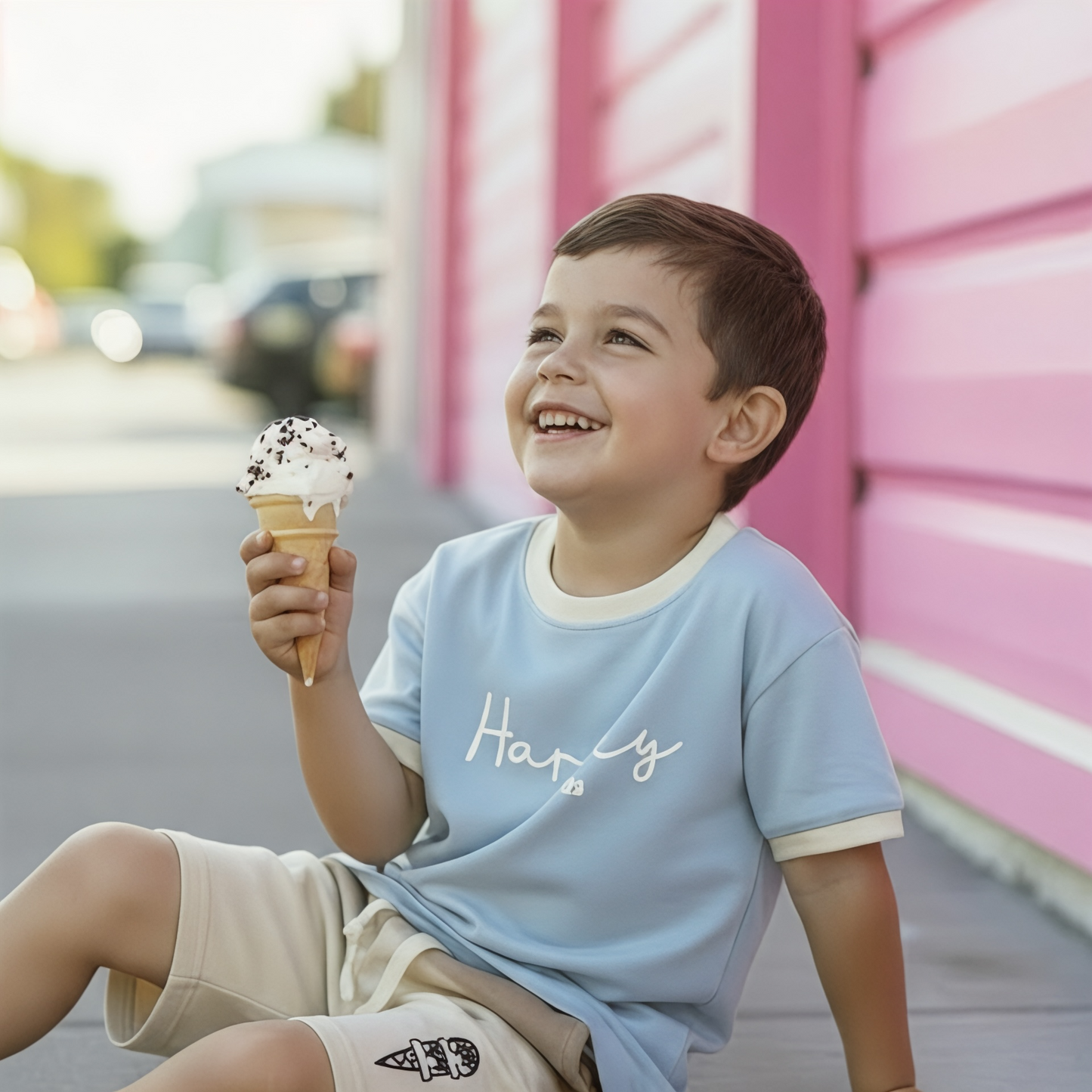CURSIVE NAME & EST TEE