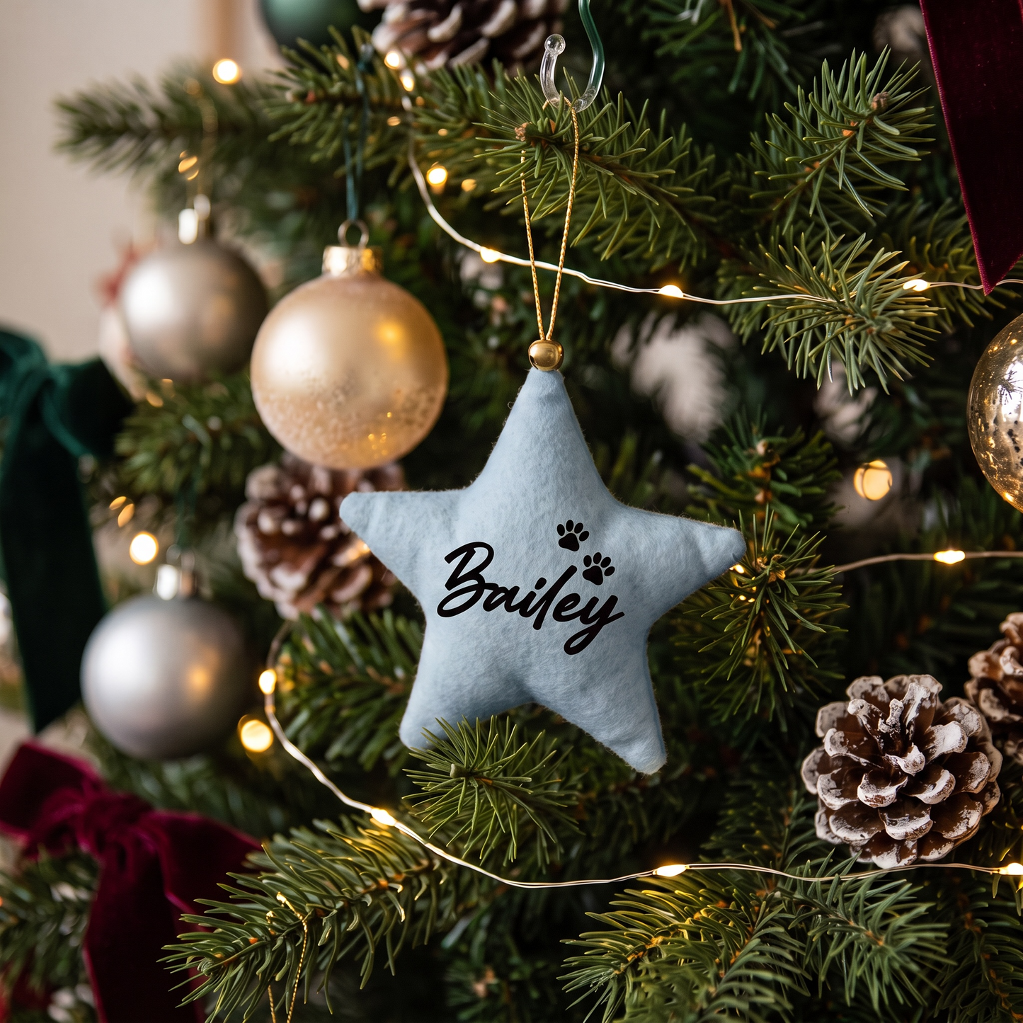 DOG STAR DECORATION