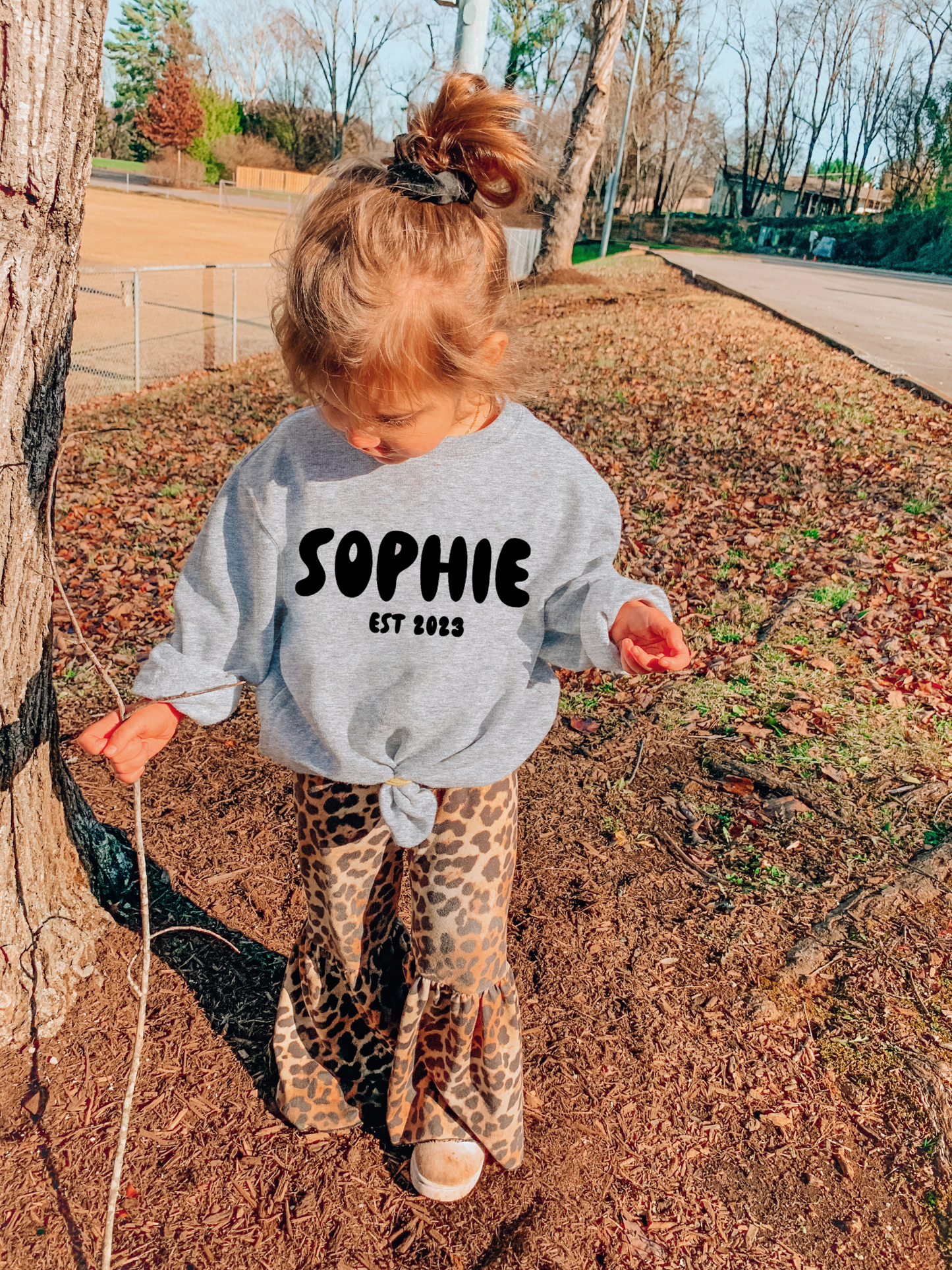 BUBBLE NAME & EST SWEATSHIRT