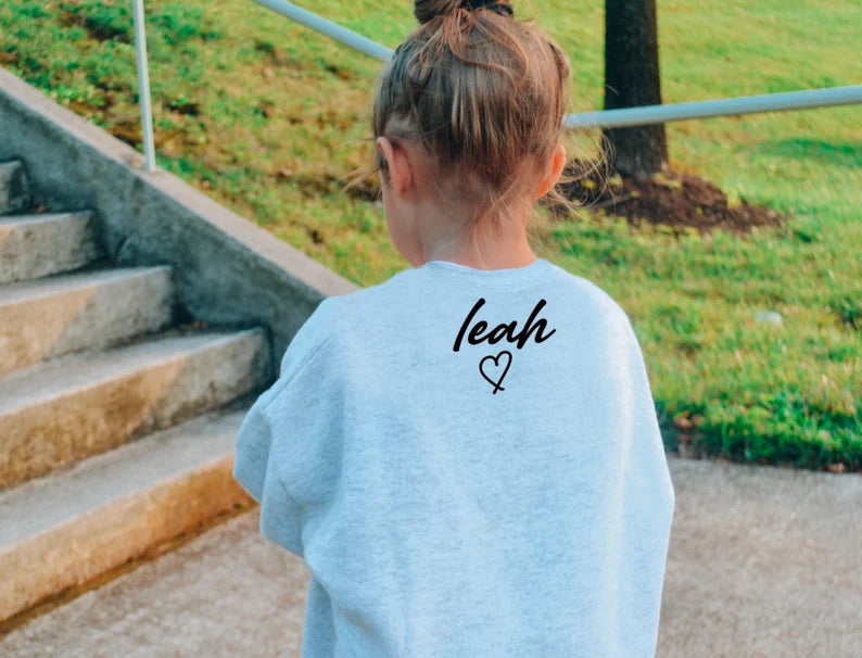 NAME WITH HEART - Sweatshirt