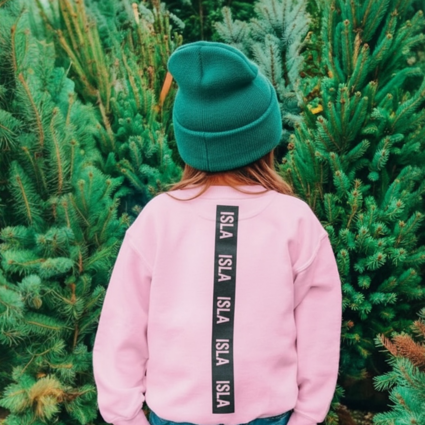 NAME TAPE SWEATSHIRT