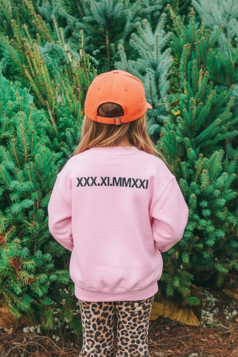 ROMAN NUMERAL SWEATSHIRT