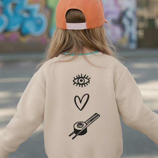 I LOVE 🍣 Sweatshirt