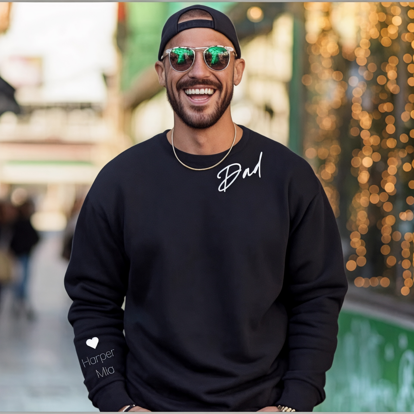 DAD SWEATSHIRT - NECKLINE