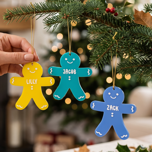 GINGERBREAD CHRISTMAS TREE DECORATION