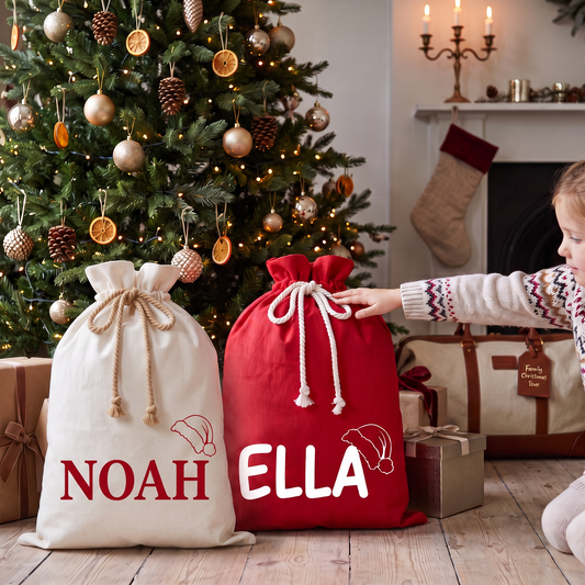 SANTA HAT SACK