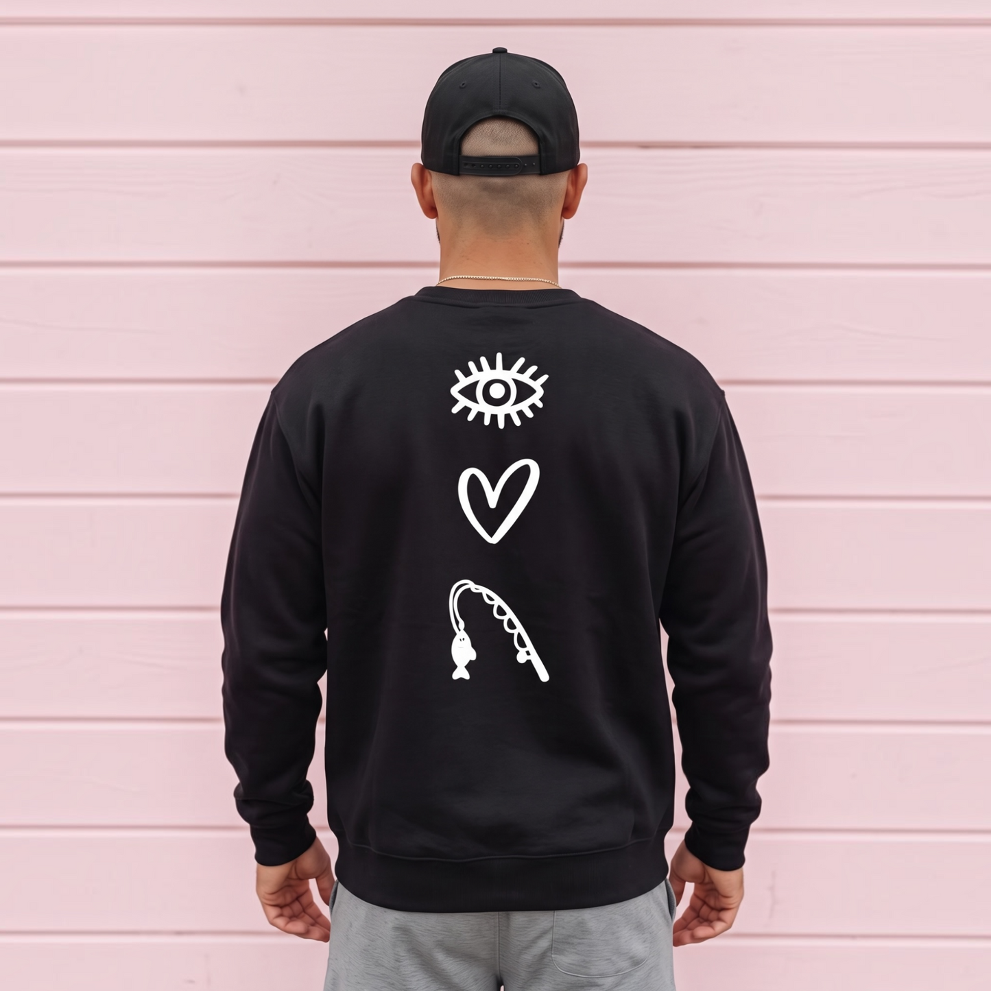 I LOVE 🎣 SWEATSHIRT