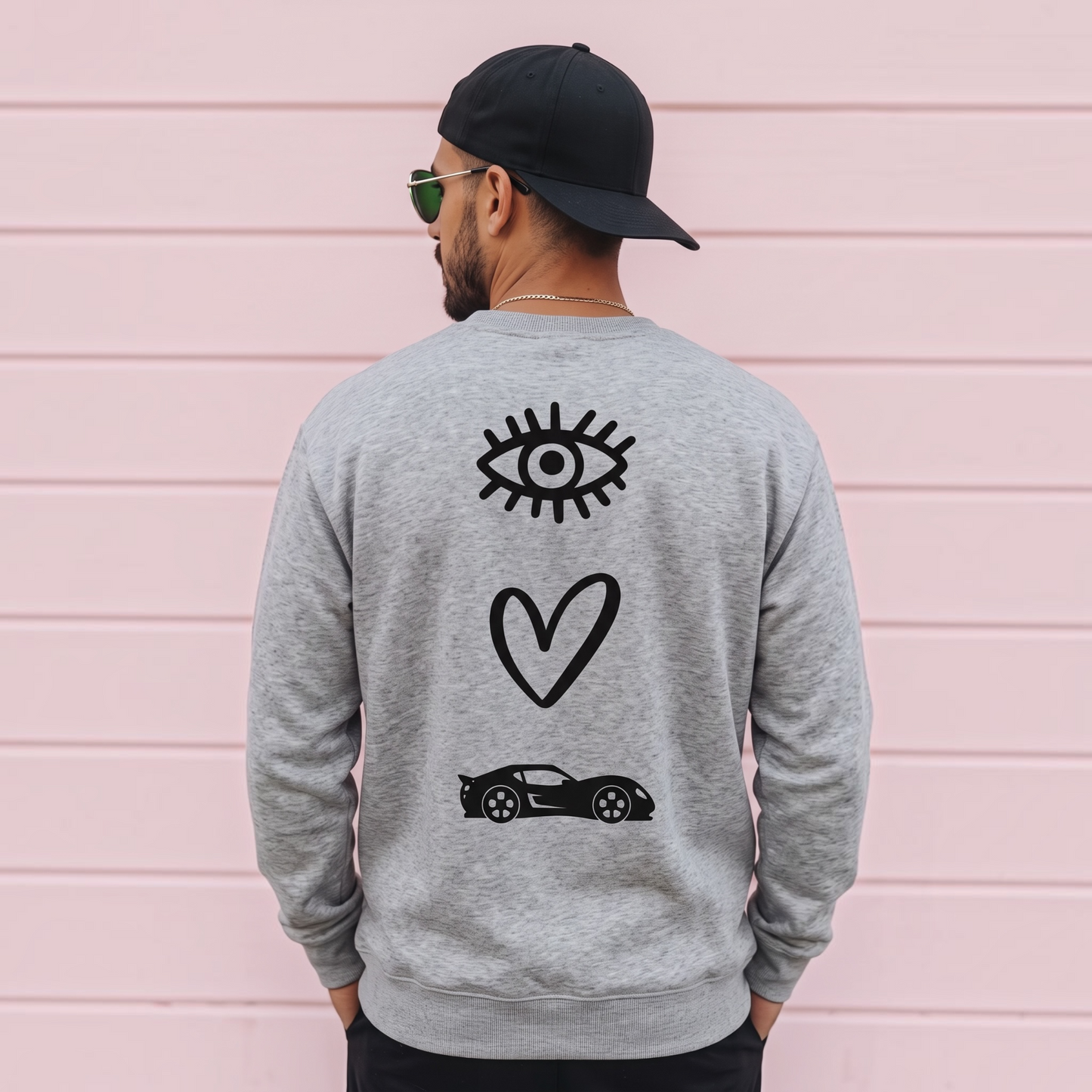 I LOVE 🚗 SWEATSHIRT