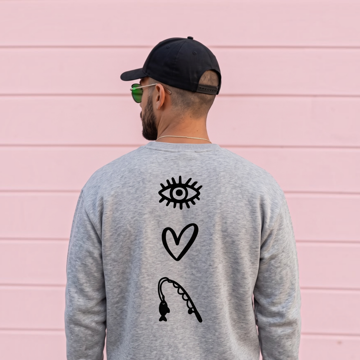 I LOVE 🎣 SWEATSHIRT