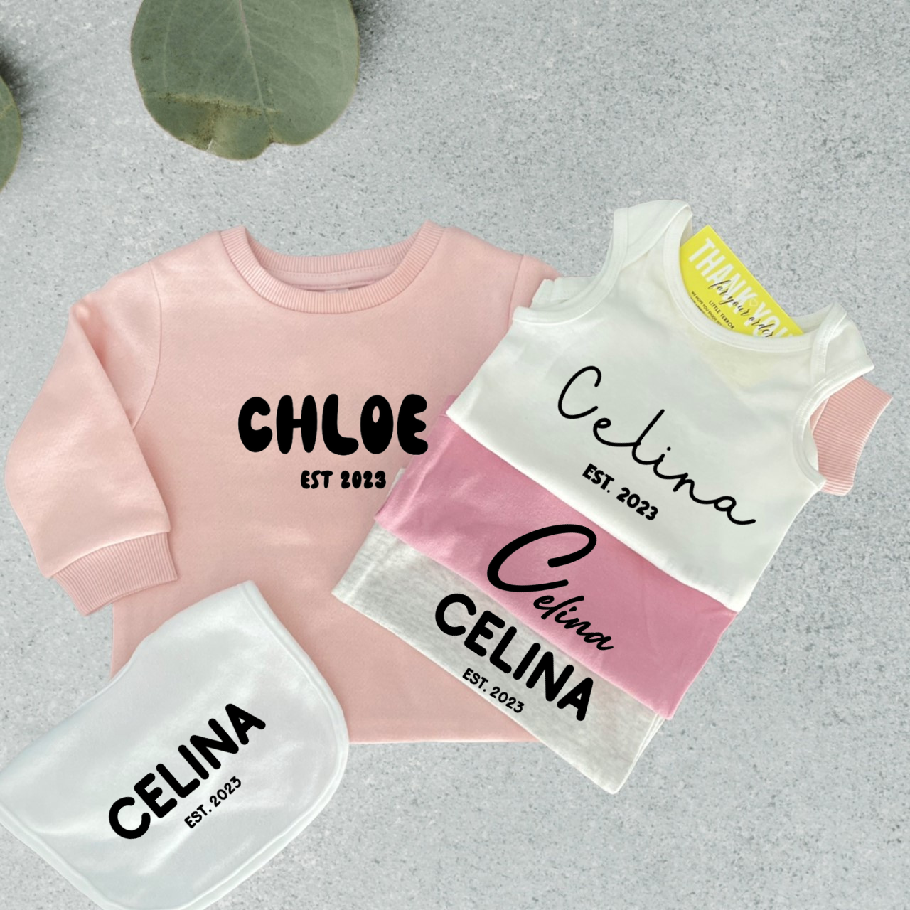 5 PIECE GIFT SET - PINK