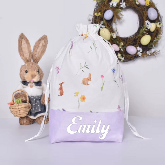 EASTER THEME BAG -Purple