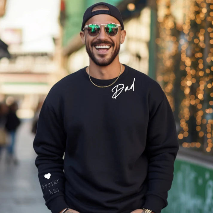 DAD SWEATSHIRT - NECKLINE