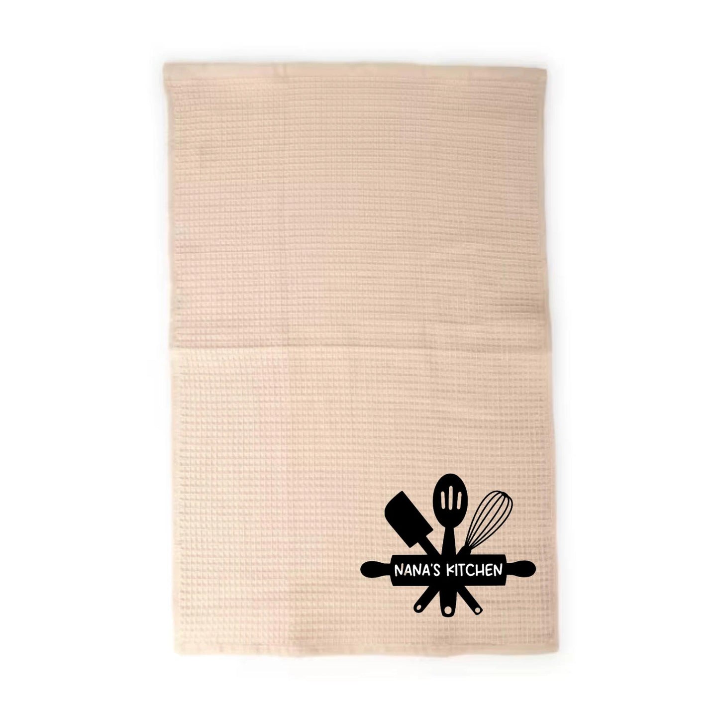 PERSONALISED TEA TOWEL SET - Dusty Pink