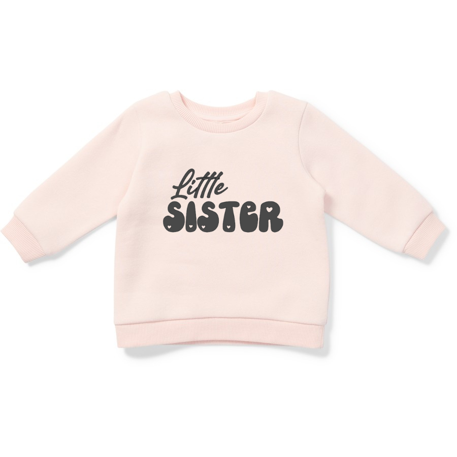 BIG SIBLING HEART SWEATSHIRT