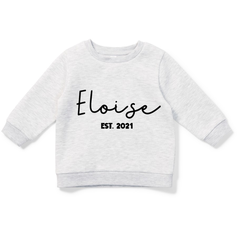 CURSIVE EST. SWEATSHIRT