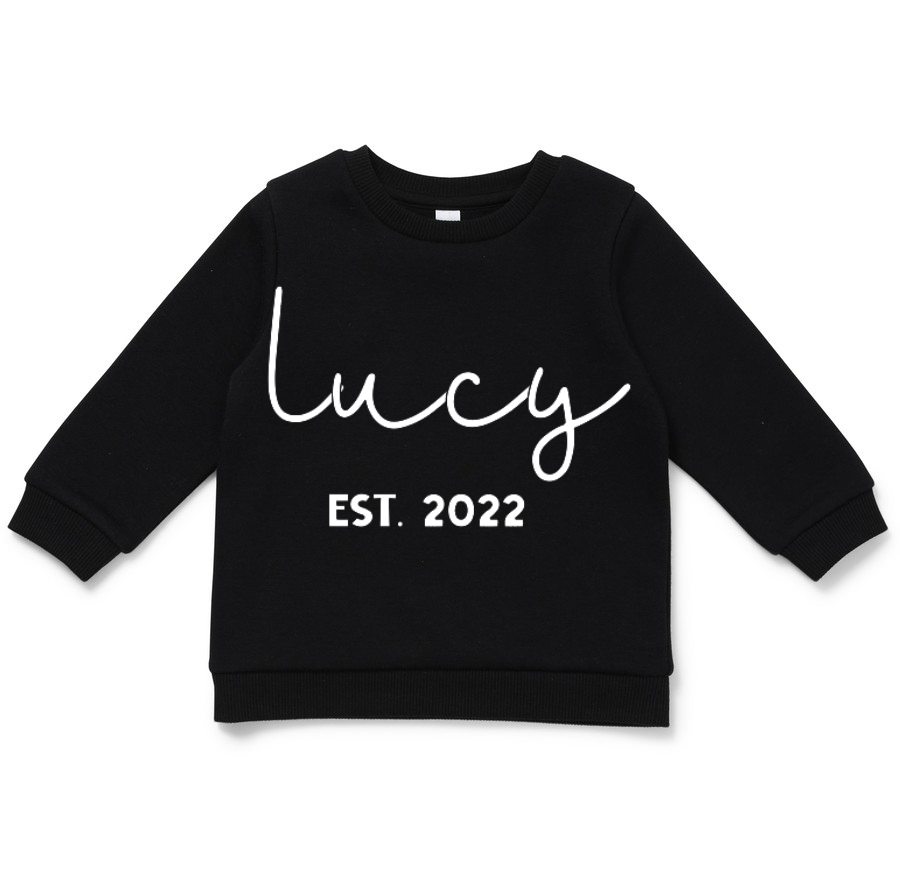 CURSIVE EST. SWEATSHIRT