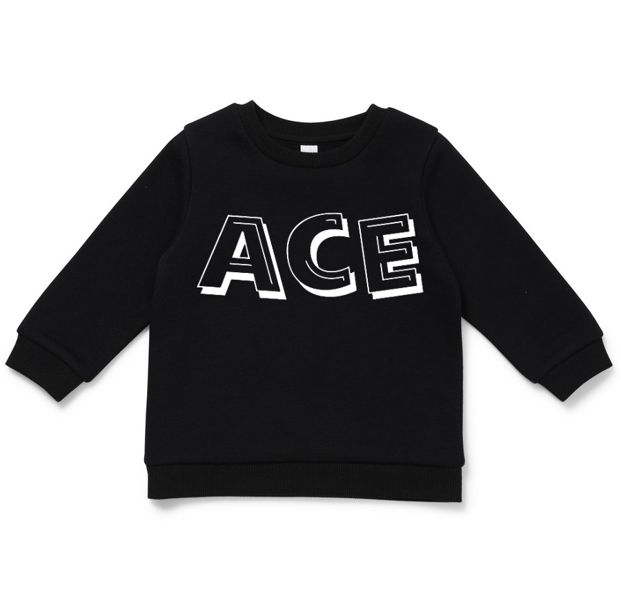 BOLD NAME SWEATSHIRT