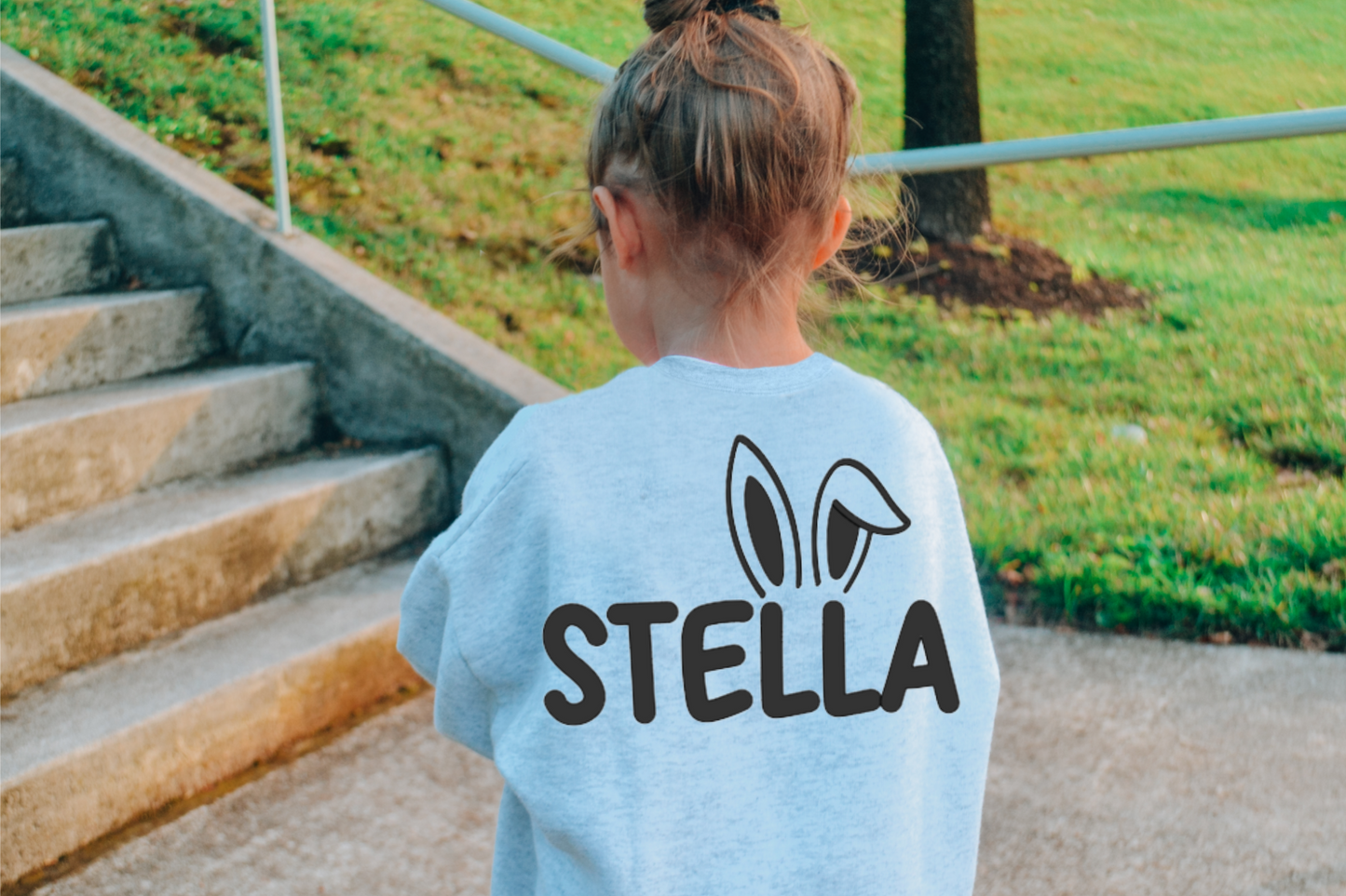 EASTER BUNNY EAR SWEATSHIRT