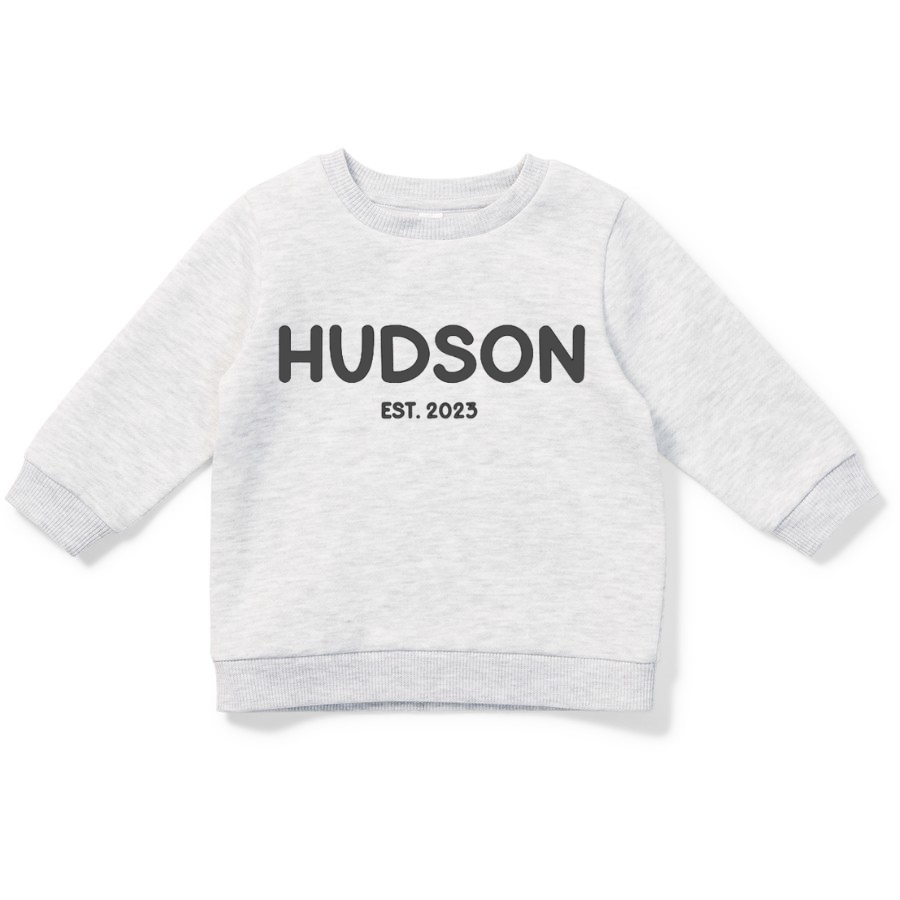 CLASSIC NAME & EST. SWEATSHIRT