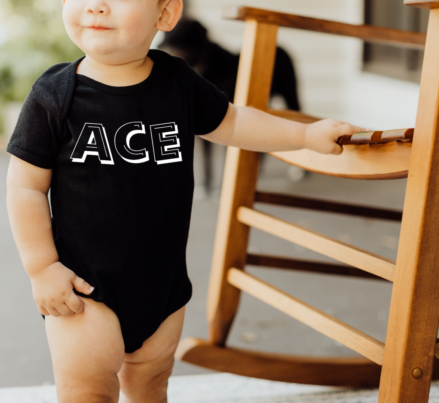 BOLD NAME BODYSUIT