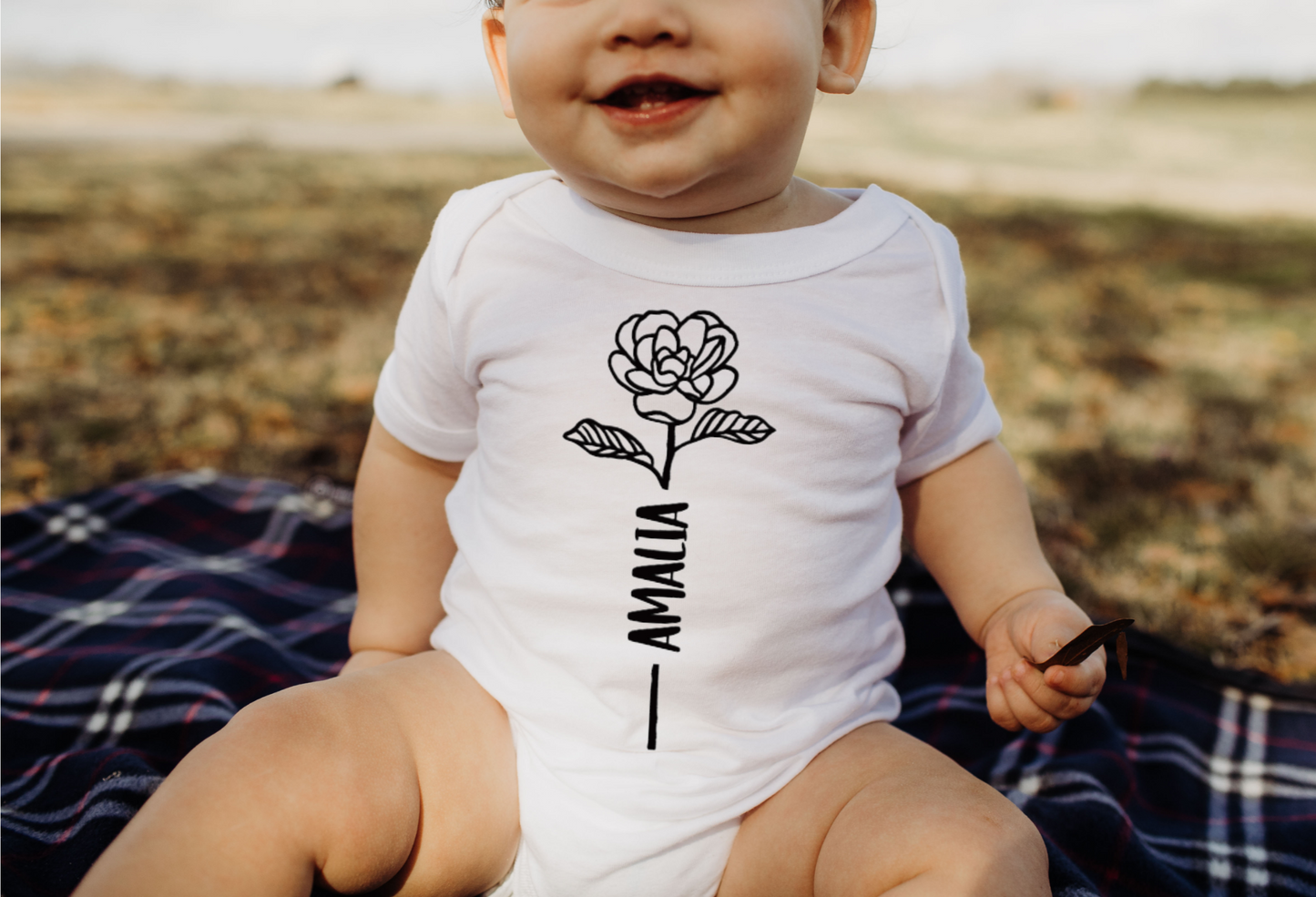 FLOWER STEM NAME BODYSUIT