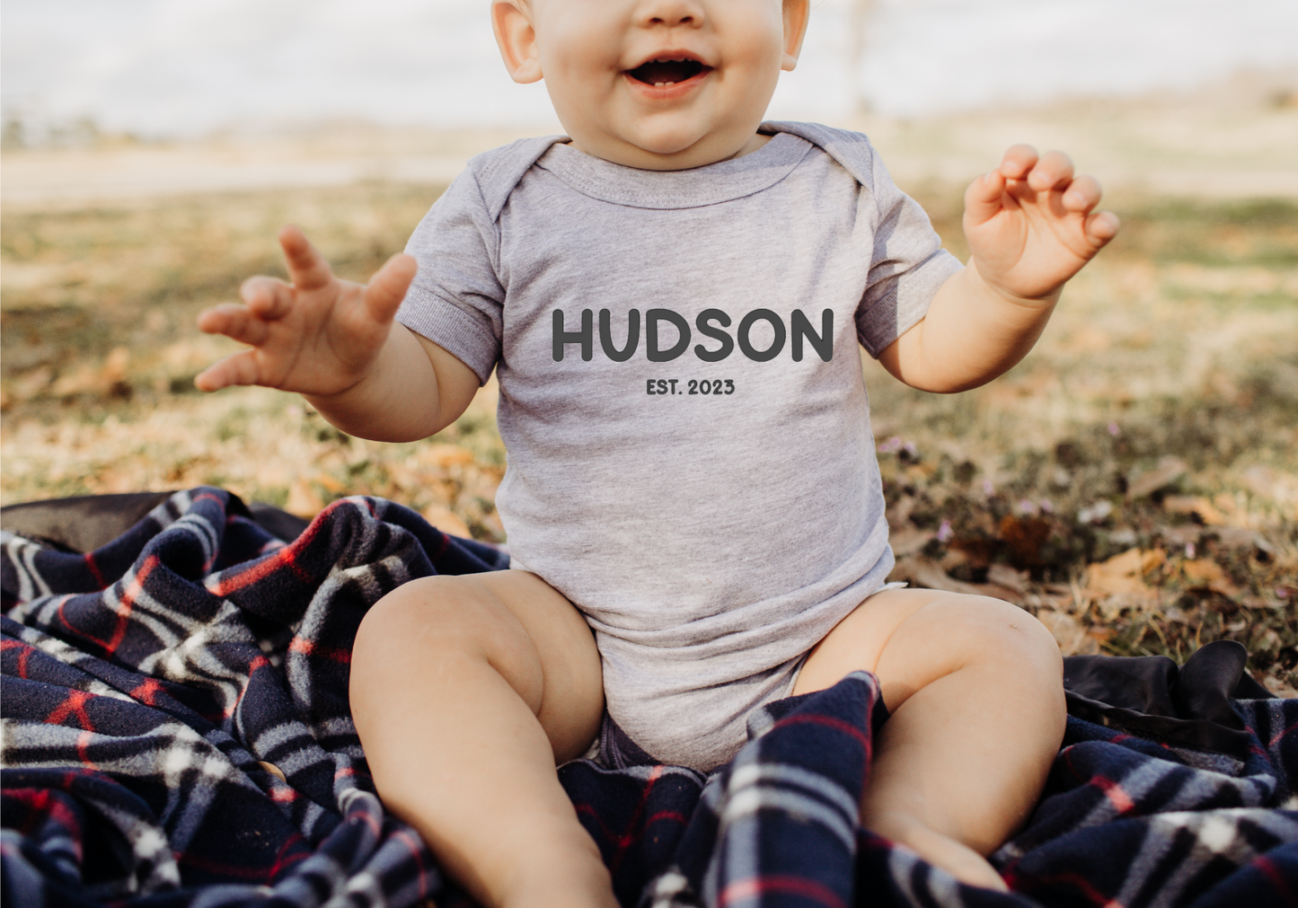 CLASSIC NAME & EST BODYSUIT
