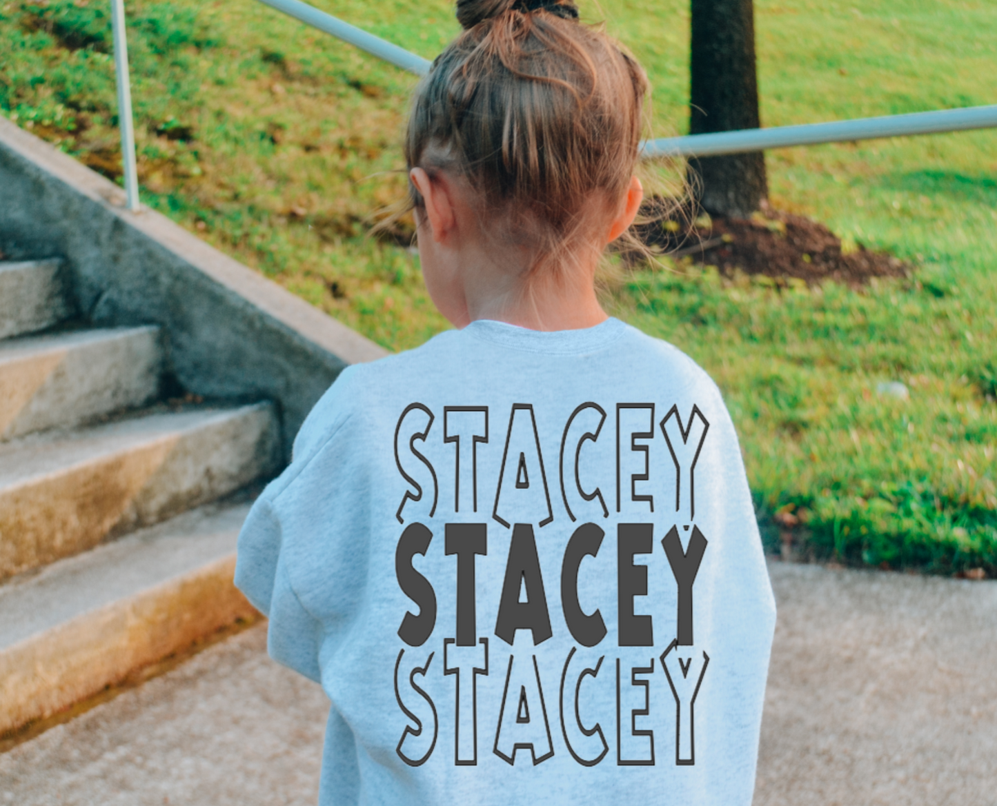 REPEAT NAME SWEATSHIRT