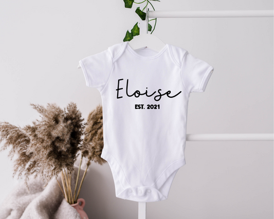 CURSIVE EST BODYSUIT