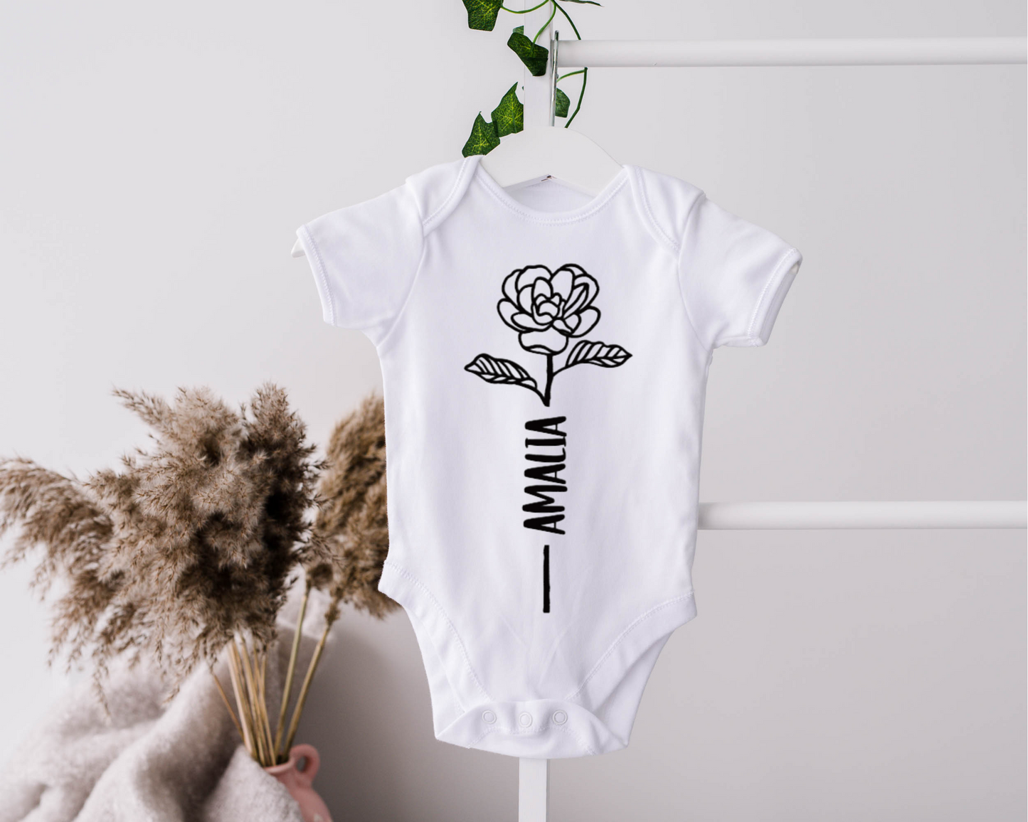 FLOWER STEM NAME BODYSUIT