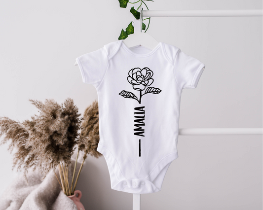 FLOWER STEM NAME BODYSUIT