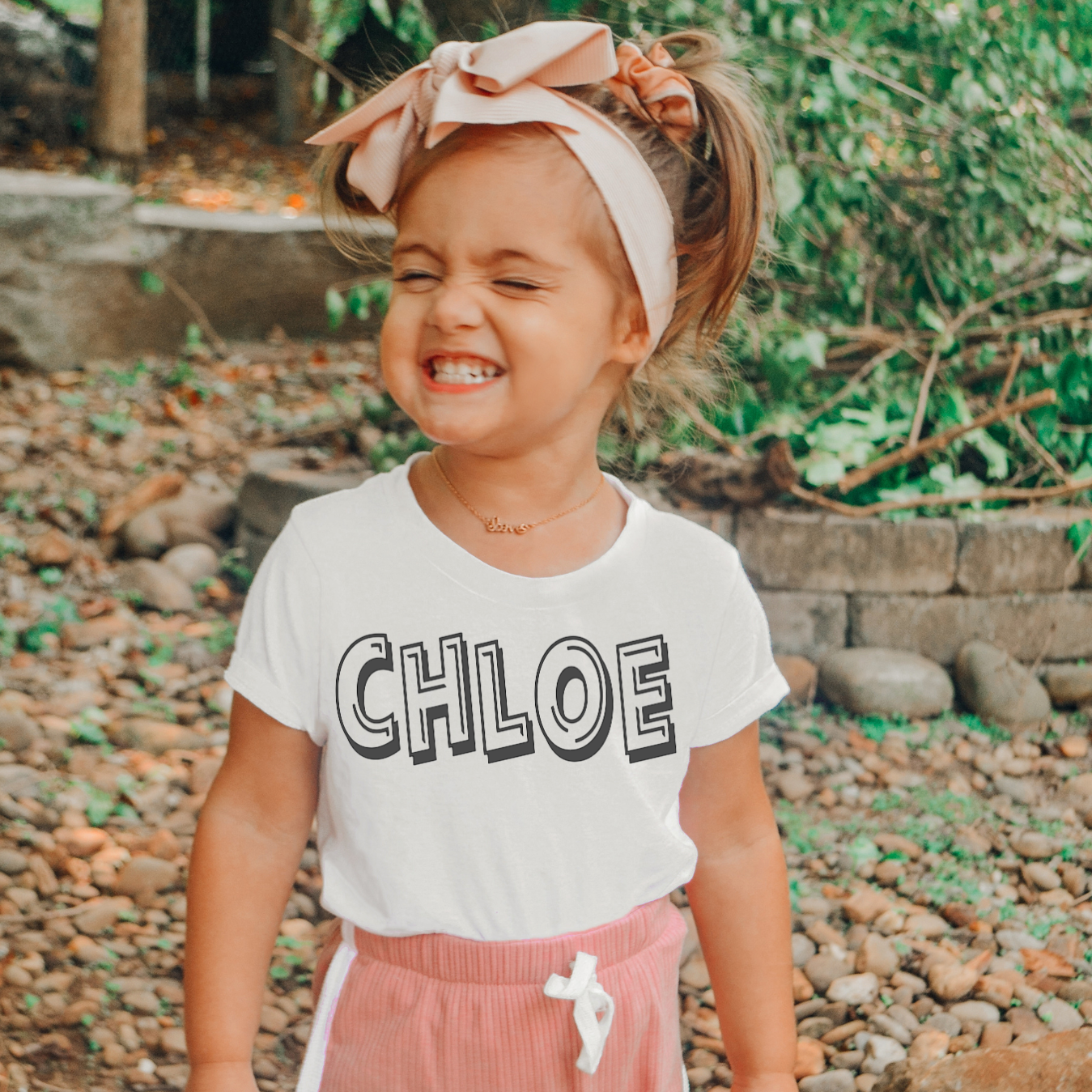 BOLD NAME TEE